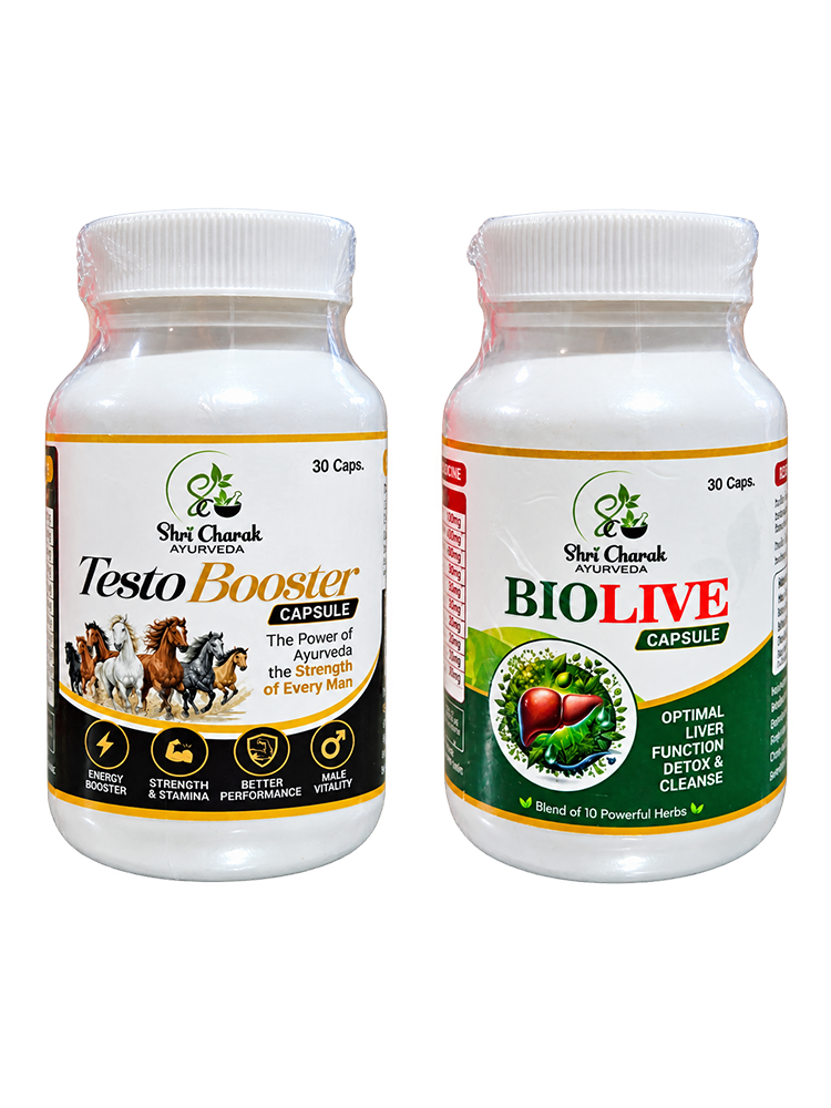 Testo Booster Capsule & BioLive Capsule
